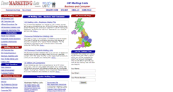 Desktop Screenshot of direct-marketing-lists.co.uk